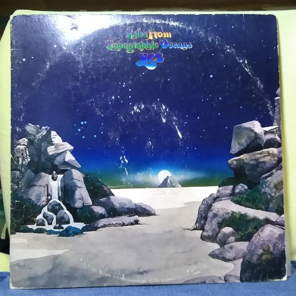 YES Tales From Topographic Oceans 1974 gatefold 2LP Vinyl records